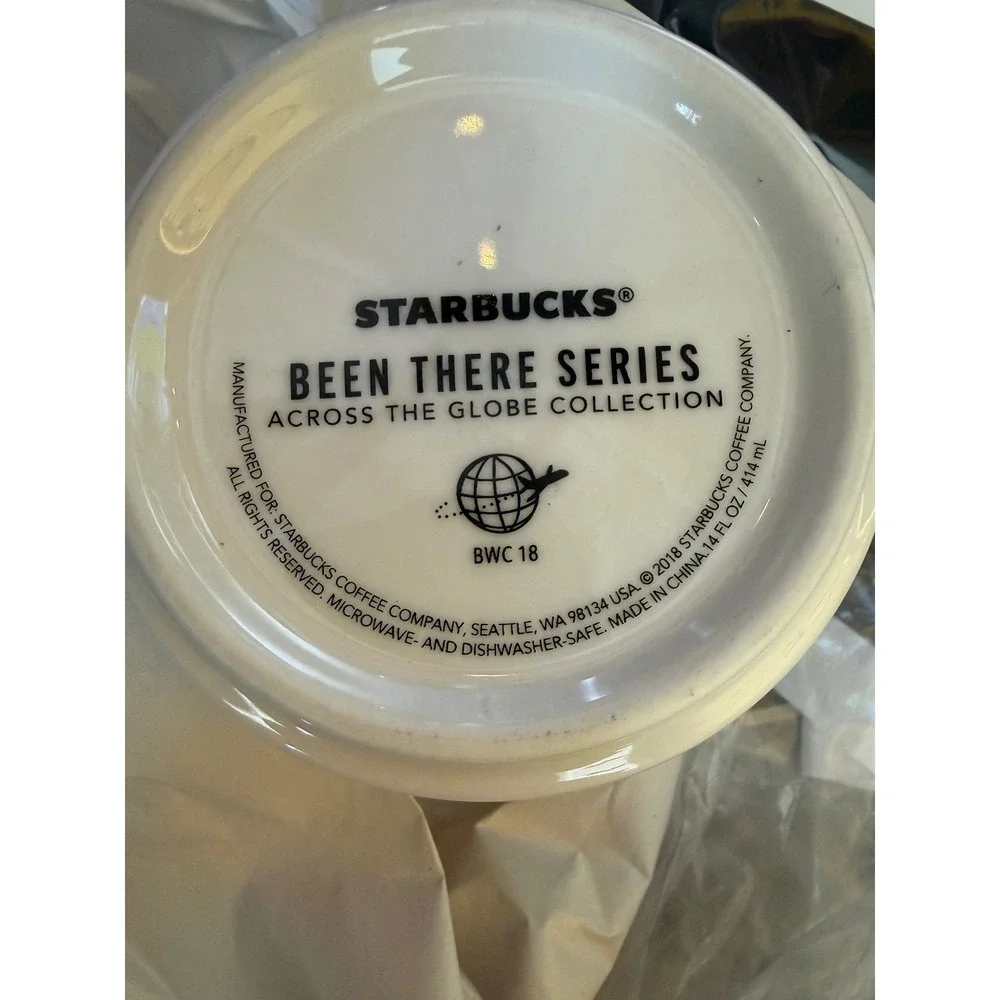 Starbucks Portland Oregon Been There Series 2018 14 oz Coffee Mug City of Roses